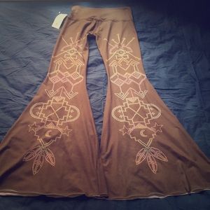 Teeki Seven Crown bell bottoms